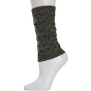 Natori Entwined Lattice Wool-Blend Boot Toppers - Womens - Female (One Size, Gray)